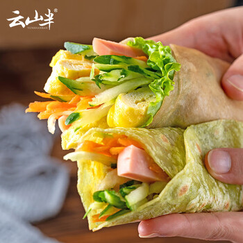 云山半 粗粮早餐卷饼 1kg食品类商品-全利兔-实时优惠快报