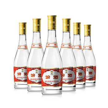 京东PLUS：汾酒 黄盖玻汾 53度 清香型白酒 475ml*6瓶食品类商品-全利兔-实时优惠快报