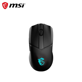 MSI 微星 GM41W 2.4G双模无线鼠标 20000DPI RGB 黑色数码类商品-全利兔-实时优惠快报