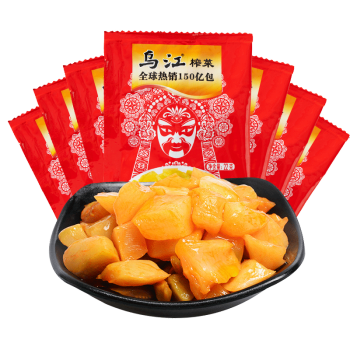 乌江 脆口榨菜芯 22g*5袋全利兔-实时优惠快报