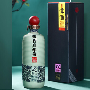 潭酒 年份潭酒2013 53%vol 酱香型白酒 500ml 单瓶装食品类商品-全利兔-实时优惠快报