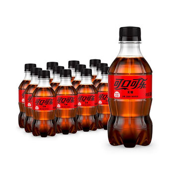 京喜特价版、需抢券：可口可乐 无糖300ml*6瓶食品类商品-全利兔-实时优惠快报