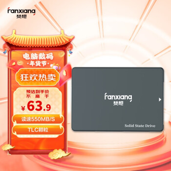梵想（FANXIANG） SSD固态硬盘 笔记本台式机硬盘 SATA3.0接口 高兼容FP325系列 128GB【TLC 高性价比】