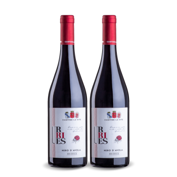 意大利原瓶进口红酒 黑珍珠 干红葡萄酒750ml 2瓶装