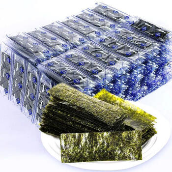 头号食客 即食原味海苔片 独立包装120片食品类商品-全利兔-实时优惠快报