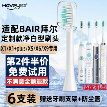 皓卫HW-06与力博得力博得智能牙刷刷头·清洁型2支装电动牙刷头哪个效果好，哪个质量好？插图