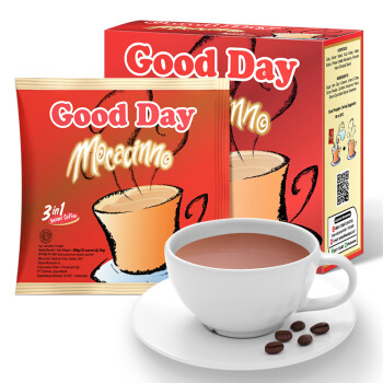 印度尼西亚进口 美天Good Day 三合一速溶咖啡 摩卡味100g*3盒