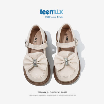TEENMIX 天美意 女童皮鞋全利兔-实时优惠快报