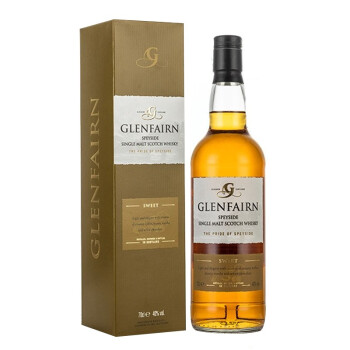 格兰乐林（ GLENFAIRN ) 苏格兰单一麦芽威士忌 英国原瓶进口洋酒700ml单支装 斯佩塞产区单一麦芽威士忌165元（需用券）