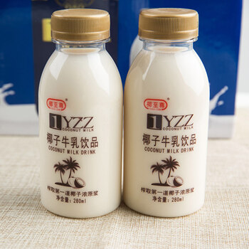 椰奶椰子椰汁牛乳饮品饮料学生牛奶280毫升x15瓶整箱早餐批发原味