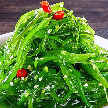 清鲜时光 调味裙带菜 400g袋 酸甜 即食 海白菜海草海藻寿司海鲜水产食品类商品-全利兔-实时优惠快报