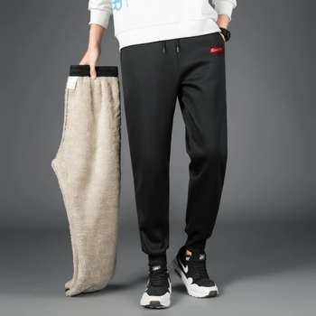 JEANSWEST 真维斯 男士羊羔绒休闲裤服饰鞋包类商品-全利兔-实时优惠快报