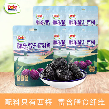 Dole 都乐 法国进口波尔多去核西梅干 100g*6袋 食品类商品-全利兔-实时优惠快报