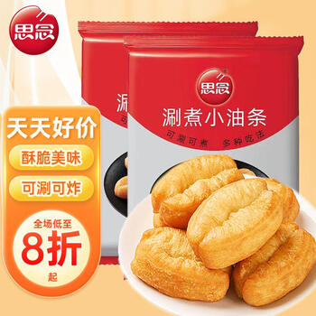 思念 涮煮小油条 500g*2袋 100只 食品类商品-全利兔-实时优惠快报