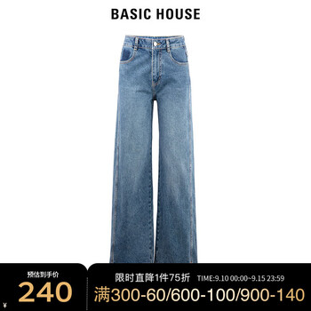 京东PLUS：百家好 女士牛仔裤 B0013B54642服饰鞋包类商品-全利兔-实时优惠快报