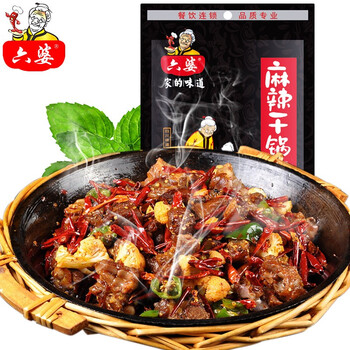 六婆 麻辣香锅调料 干锅底料200g食品类商品-全利兔-实时优惠快报