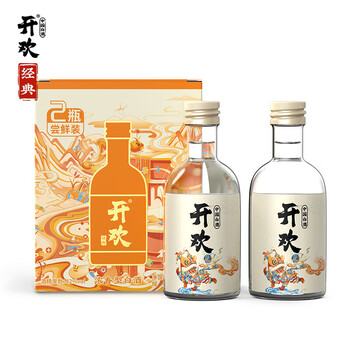 开欢 42%vol 浓香型白酒 100ml 单瓶装食品类商品-全利兔-实时优惠快报
