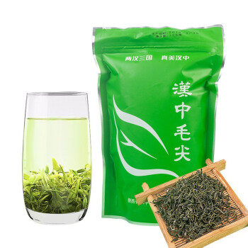 曼青茶叶绿茶毛尖毛尖茶特级汉中绿茶明前2021新茶春茶嫩芽浓香型毛尖