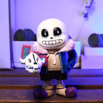 sans undertale周边骷髅兄弟手办模型摆件男生礼物 sans 龙骨炮 全