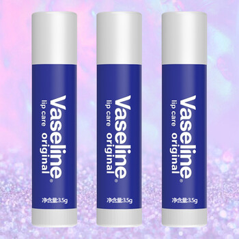 凡士林vaseline滋养修护润唇膏35g原味滋养保湿水嫩润泽蕴含微凝晶冻