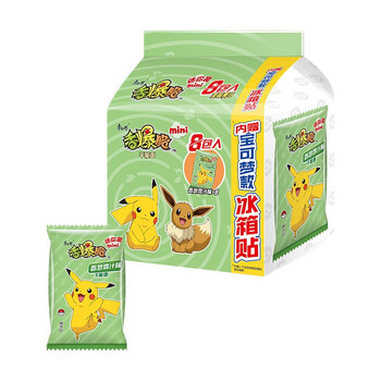概率券： 康师傅 干脆面 香爆脆x宝可梦方便面袋面速食干吃面休闲零食 香葱鸡汁味22g*8袋食品类商品-全利兔-实时优惠快报