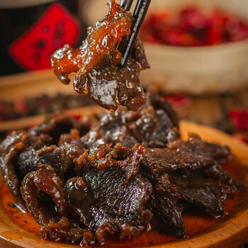 辣上瘾重庆开州特产椒麻牛肉熟食小吃休闲食品