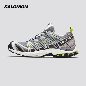 萨洛蒙（Salomon）男女款 户外运动时尚休闲稳定舒适耐磨透气机能徒步鞋 XA PRO 3D 沙场灰 412322 UK6(39 1/3)