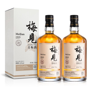 MeiJian 梅见 青梅酒 12%vol 750ml*2瓶食品类商品-全利兔-实时优惠快报