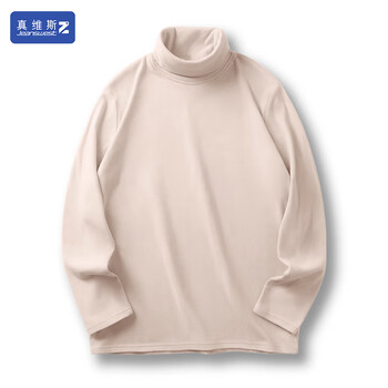 JEANSWEST 真维斯 纯色双面绒高领T恤服饰鞋包类商品-全利兔-实时优惠快报
