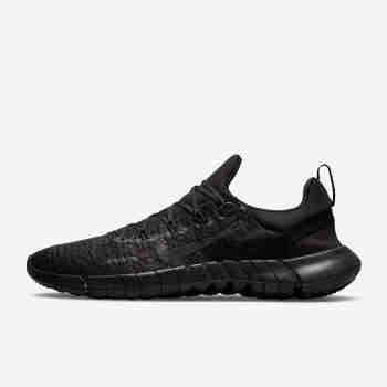 耐克（NIKE）Free Run 5.0赤足三代5.0 自由灵活 透气舒适 男子训练鞋运动鞋 全黑色all BlackCZ1884-004 40码/US7