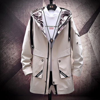 VANCL 凡客诚品 男士中长款连帽夹克 DQC-JIAKE服饰鞋包类商品-全利兔-实时优惠快报