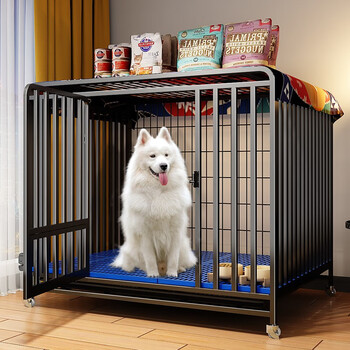 Coleshome 蔻丝 狗笼子大型犬中型犬家用带厕所拉布拉多金毛狗笼子 带加厚不伤脚脚垫其它类商品-全利兔-实时优惠快报
