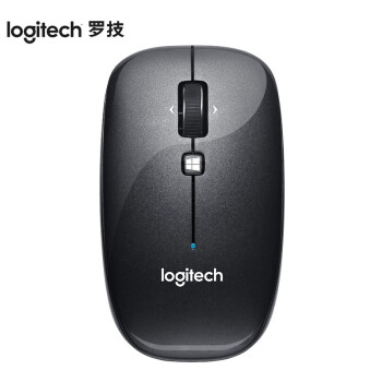 罗技（Logitech）蓝牙无线鼠标M557笔记本电脑配件办公学习便携鼠标 M557黑色