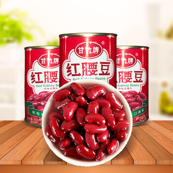 甘竹牌 红腰豆罐头435g*3罐 Plus价食品类商品-全利兔-实时优惠快报