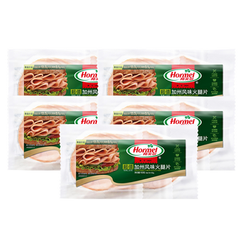 Hormel 荷美尔 加州火腿片150g*5包全利兔-实时优惠快报