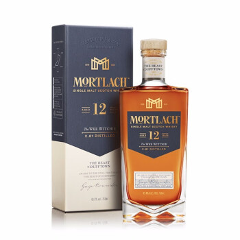 慕赫名企严选 慕赫 Mortlach 单一麦芽苏格兰威士忌进口洋酒 小女巫 慕赫12年750mL1瓶