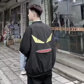 凯普蒂 网红新款宽松棒球服 男夹克外套男多色多码服饰鞋包类商品-全利兔-实时优惠快报