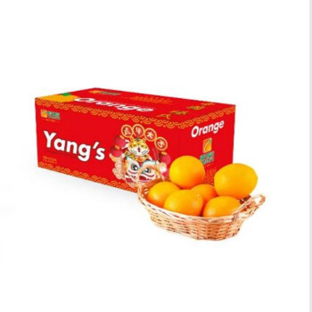 杨氏YANG’S 赣南脐橙 3kg礼盒装铂金果 单果150g以上 新鲜水果