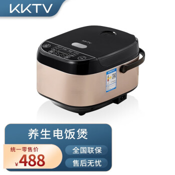 KKTV (康佳互联网品牌）电饭煲你电饭锅4L容量智能预约多功能电饭煲方煲