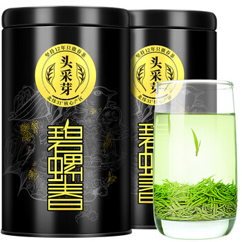 乐品乐茶 头采芽碧螺春 2023新茶绿茶明前特级茶叶苏州嫩芽茗茶礼盒装250g全利兔-实时优惠快报