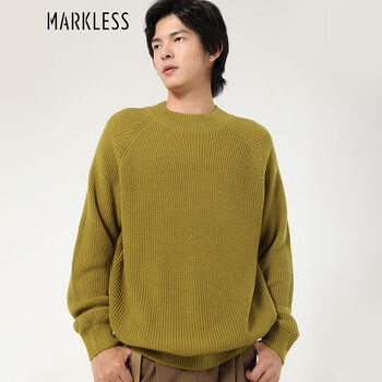 Markless 男士纯色针织衫毛衣服饰鞋包类商品-全利兔-实时优惠快报
