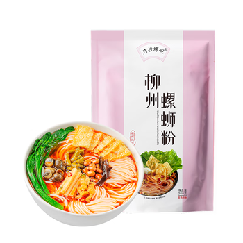 只投螺碗 300*5包螺蛳粉柳州正宗原味螺蛳粉素食袋装 300*5食品类商品-全利兔-实时优惠快报