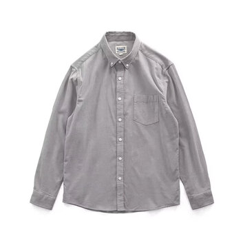 JIKADI 纪卡迪 秋冬加厚纯色纯棉长袖衬衫服饰鞋包类商品-全利兔-实时优惠快报