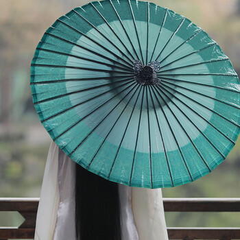 油纸伞古风仿古色满穿油纸伞传统手工防雨防晒汉服古风摄影道具伞天