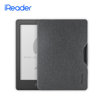 掌阅iReader Light2智能阅读本 电子书阅读器 6英寸墨水屏电纸书 16G星夜黑 云雾灰翻页键套装