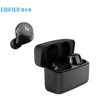 漫步者（EDIFIER）TWS5 真无线蓝牙耳机 运动耳机 迷你入耳式手机耳机 通用苹果华为小米手机 黑色