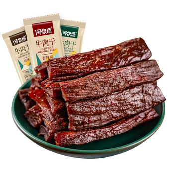 1号牧场 内蒙古特产风干牛肉干 500g食品类商品-全利兔-实时优惠快报