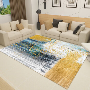 BUDISI 布迪思 客厅地毯 轻奢鎏金-B 80*160cm家具家装类商品-全利兔-实时优惠快报