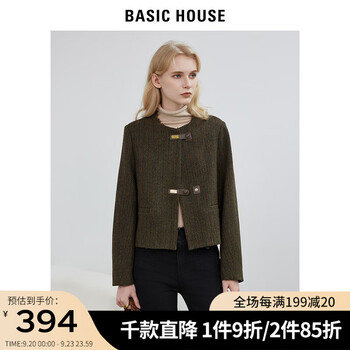 百家好 复古正肩羊毛外套服饰鞋包类商品-全利兔-实时优惠快报