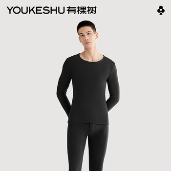YOUKESHU 有棵树 保暖内衣套装 加绒加厚全利兔-实时优惠快报